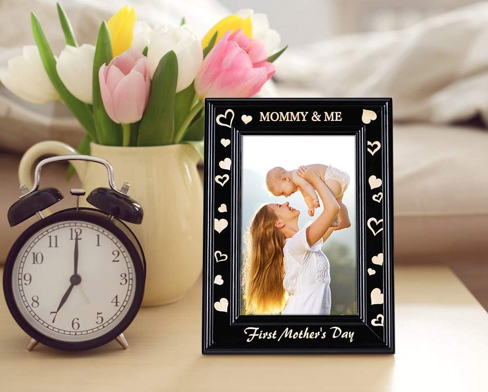 PETCEE First Mothers Day Picture Frame for Mom Grandma