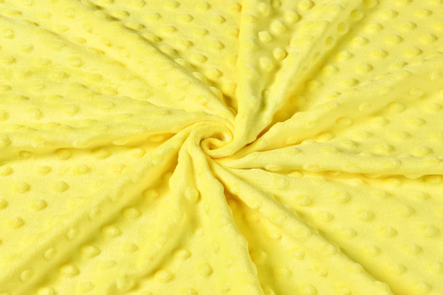DKLECHUI Baby Blanket with Double Layer Dotted Backing 1