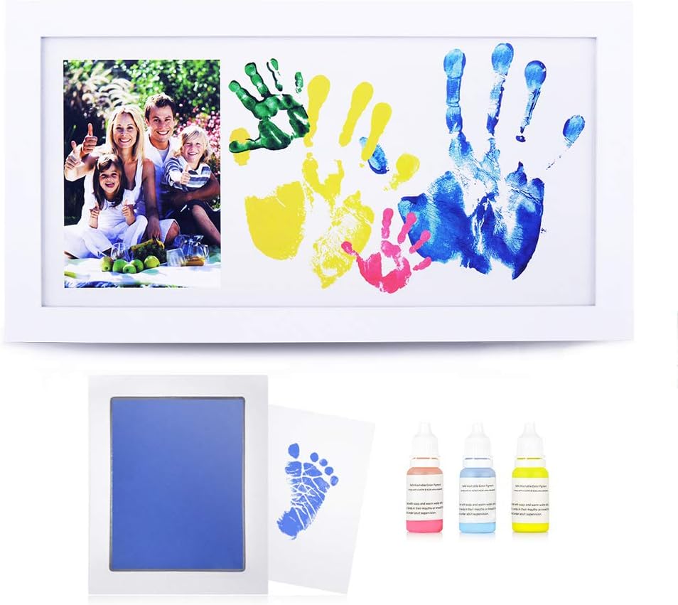 NWK DIY Family Photo Handprint Kit with Frame