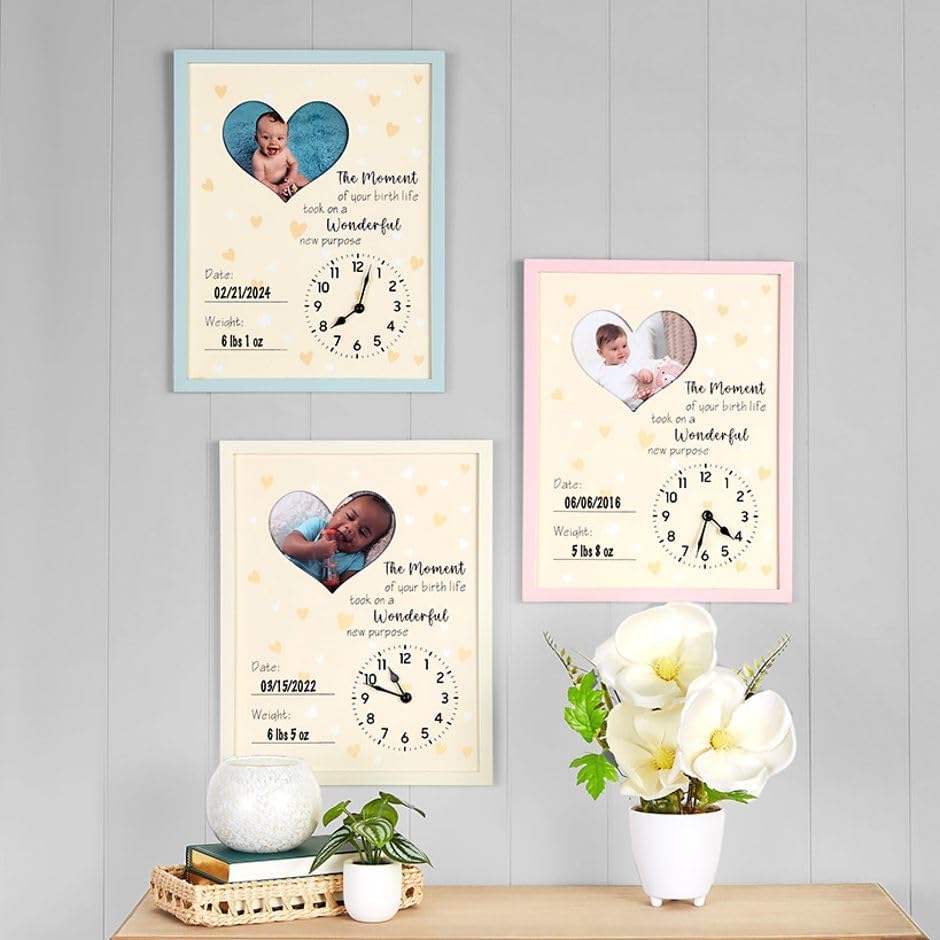 The Lakeside Collection Baby is Born Frame - Custom Newborn Keepsake