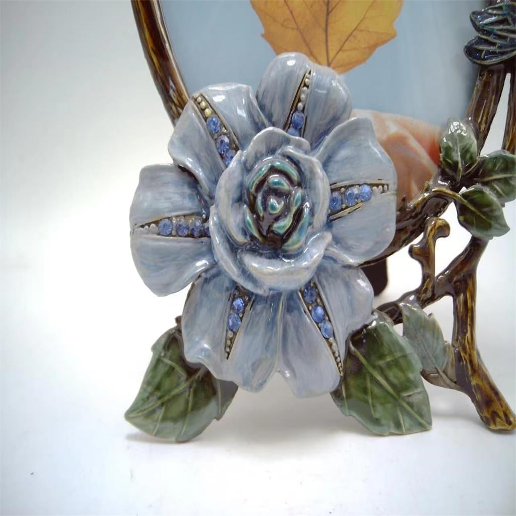 STBTOO Retro Enamel Alloy Picture Frame Pendant
