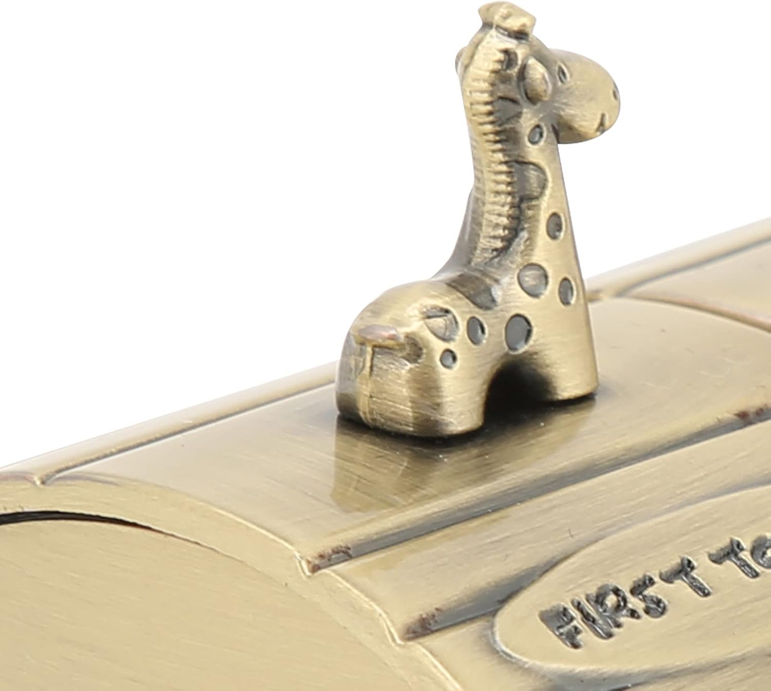 Pssopp Fetal Hair Box - Green Patina Keepsake