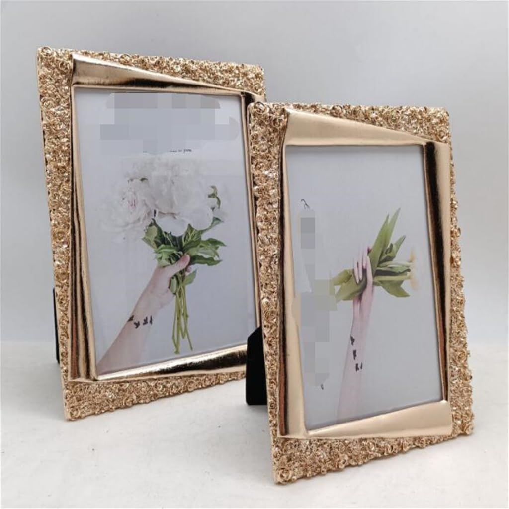 STBTOO Metal Frame Wedding Dress Commemorative Photo Frame 5x7 1