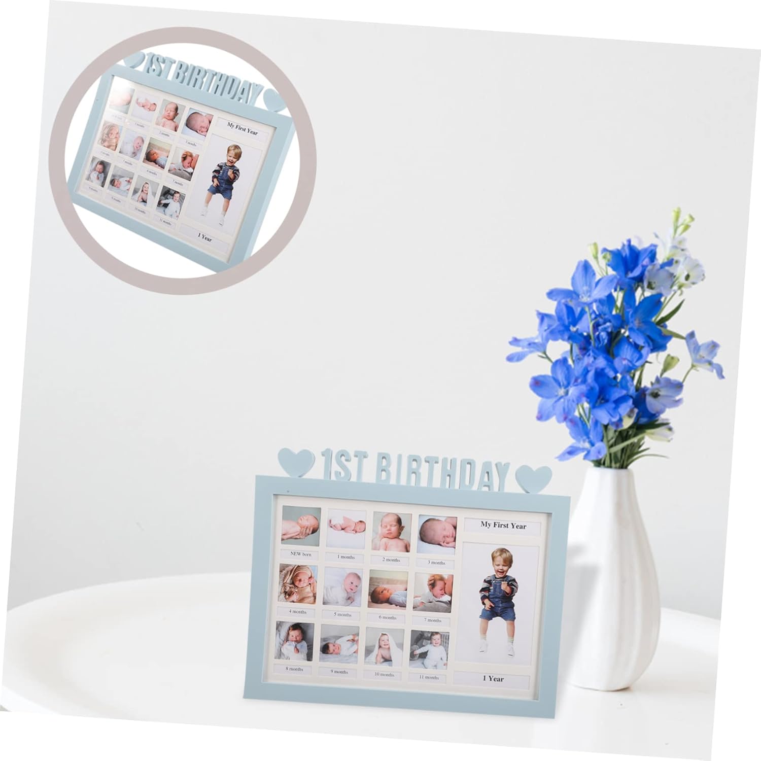Kisangel 12 Month Baby Growth Frame