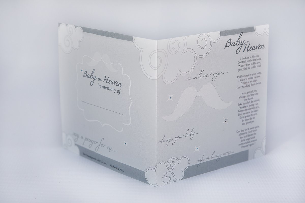 The Grandparent Gift Co Baby Heaven Keepsake Frame