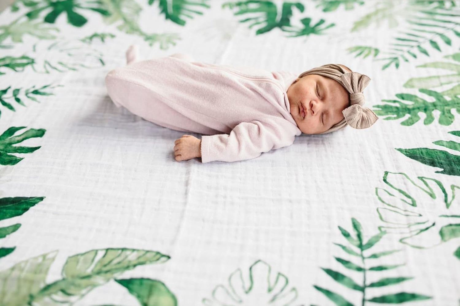 Little Unicorn Monthly Milestone Photo Blanket - 47 x 46 Inches