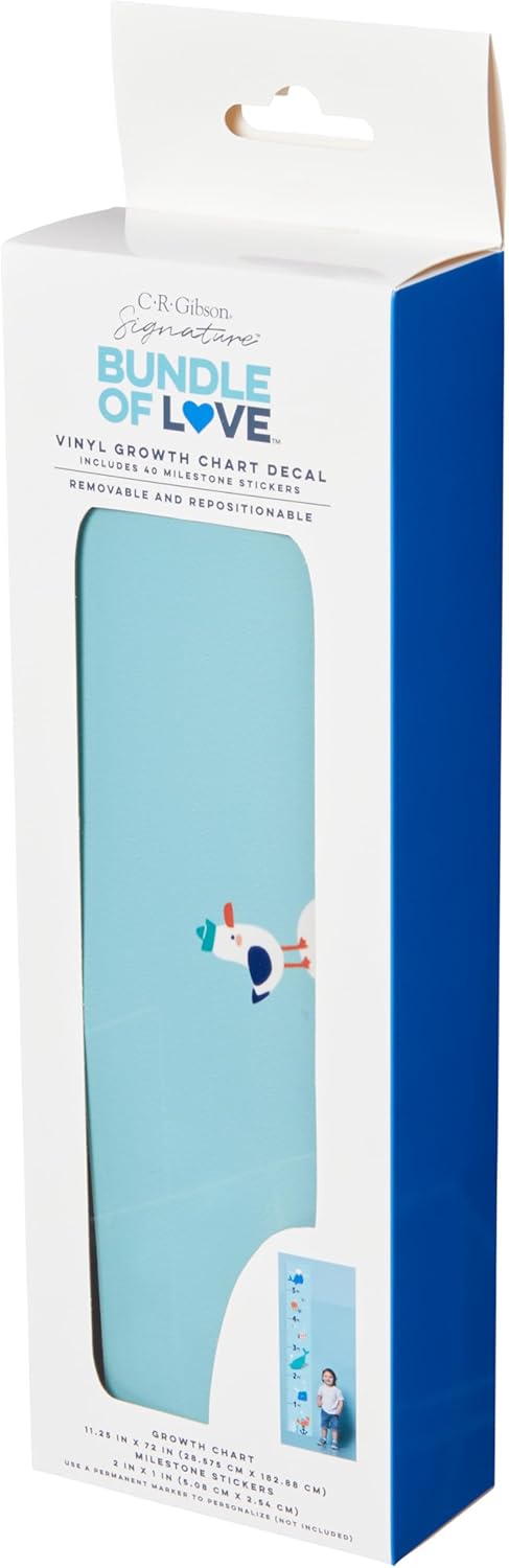 CR Gibson Adventure Growth Chart with Stickers