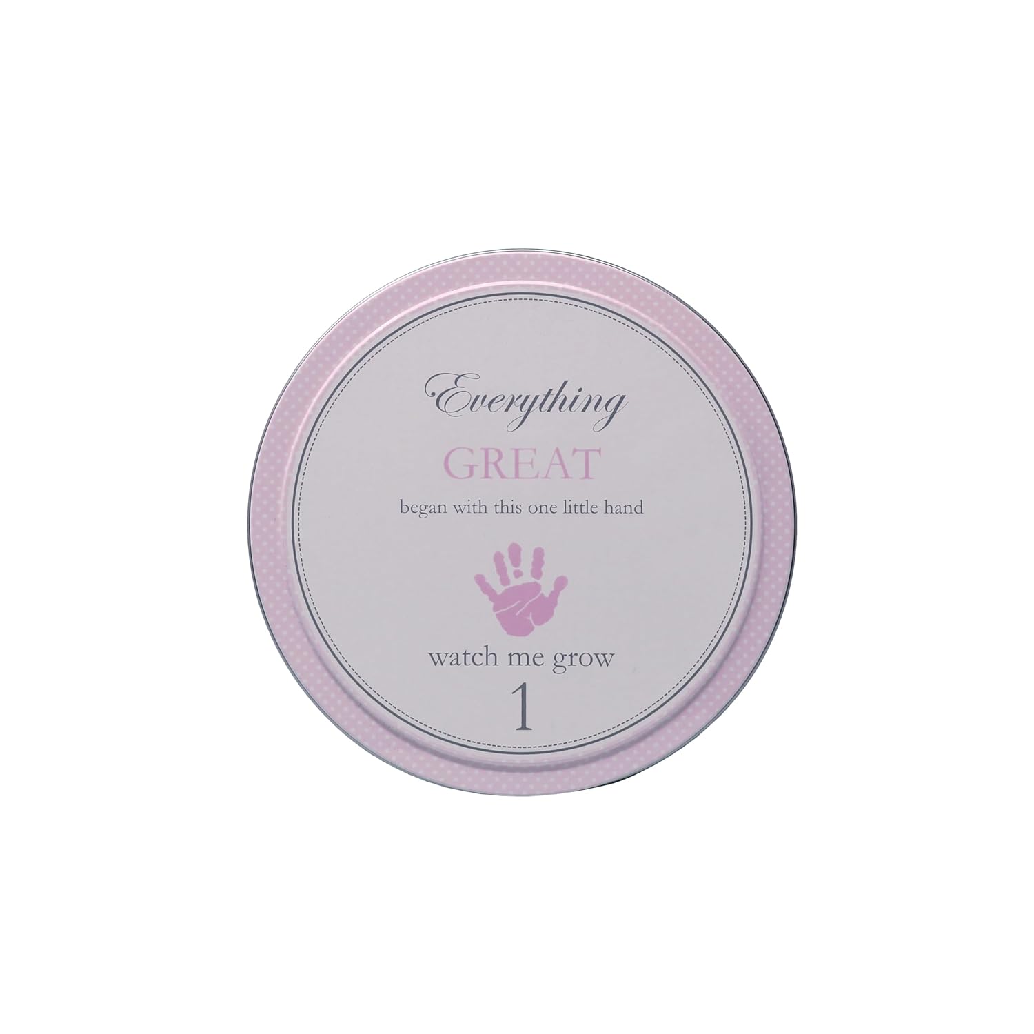 Child to Cherish Handprints Tower of Time Kit Pink