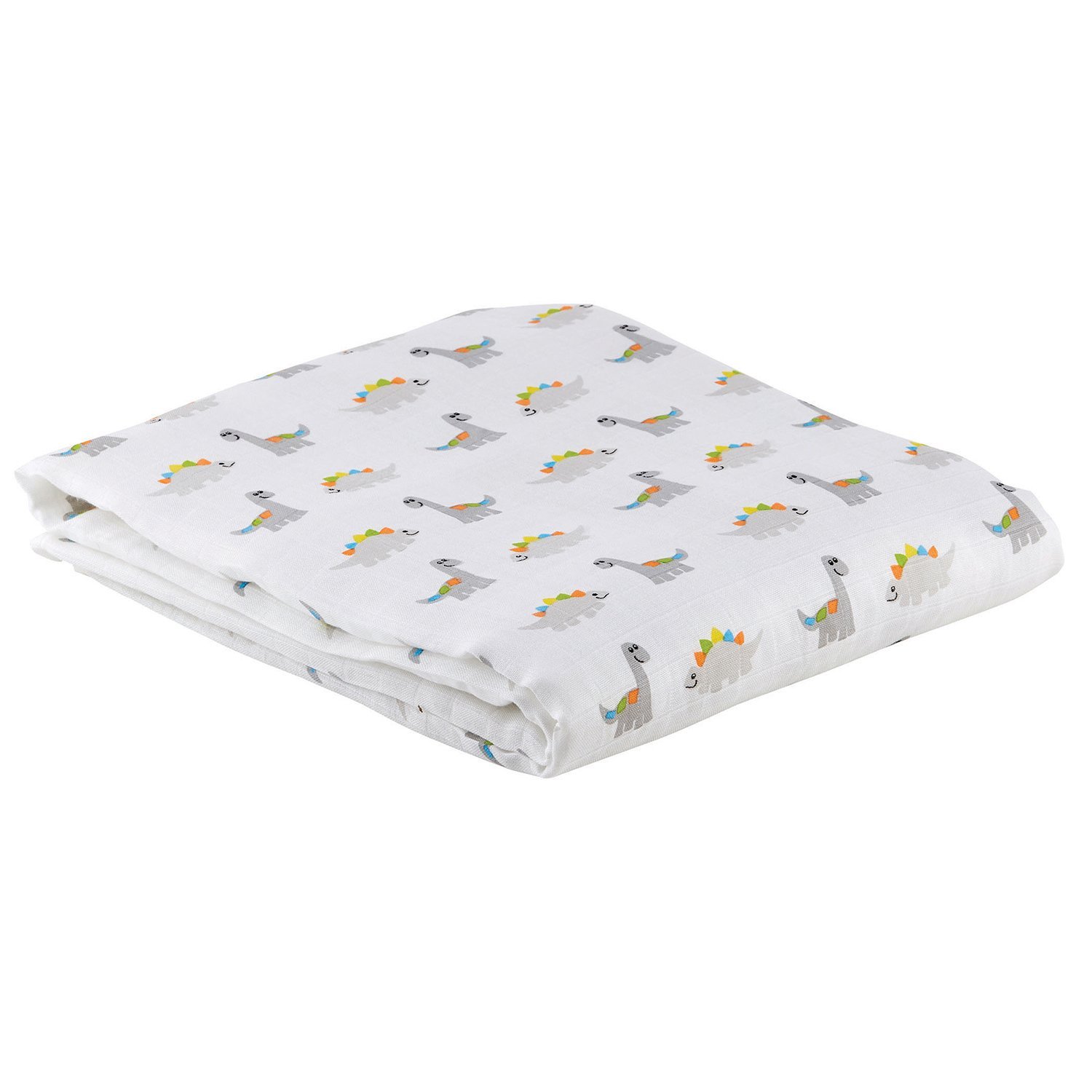 Stephan Baby Dinosaurs Swaddle Blanket 45 x 45