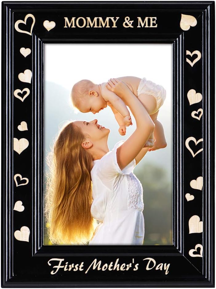 PETCEE First Mothers Day Picture Frame for Mom Grandma