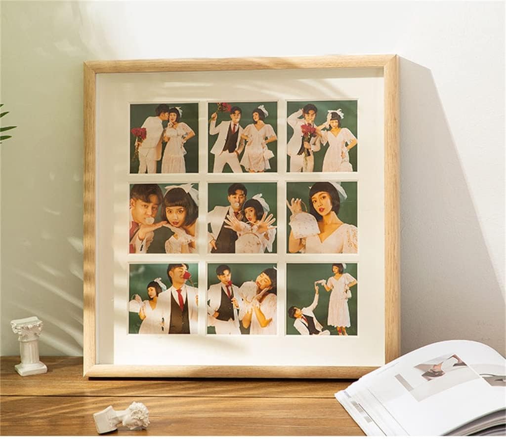 STBTOO Hollow Nine-frame Photo Frame Stand for Couple Photos