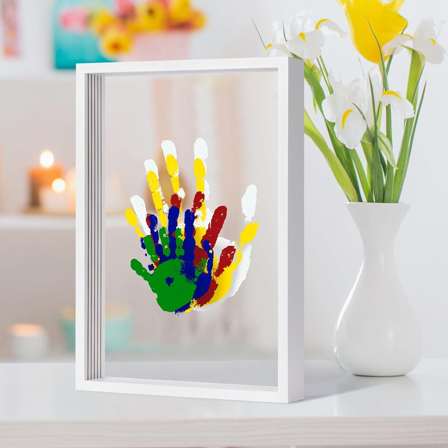 Clear Family Handprint Kit - Safe Fun DIY Keepsake