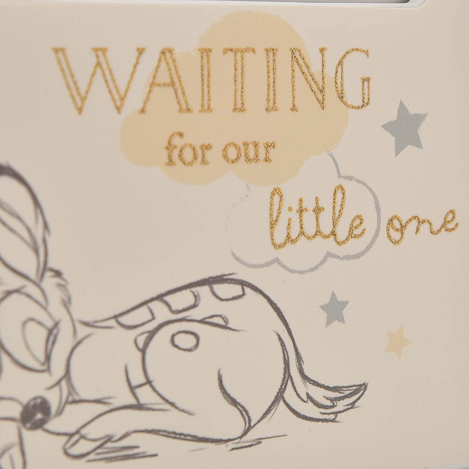 Happy Homewares Magical Beginnings Bambi Scan Photo Frame - Officially Licensed