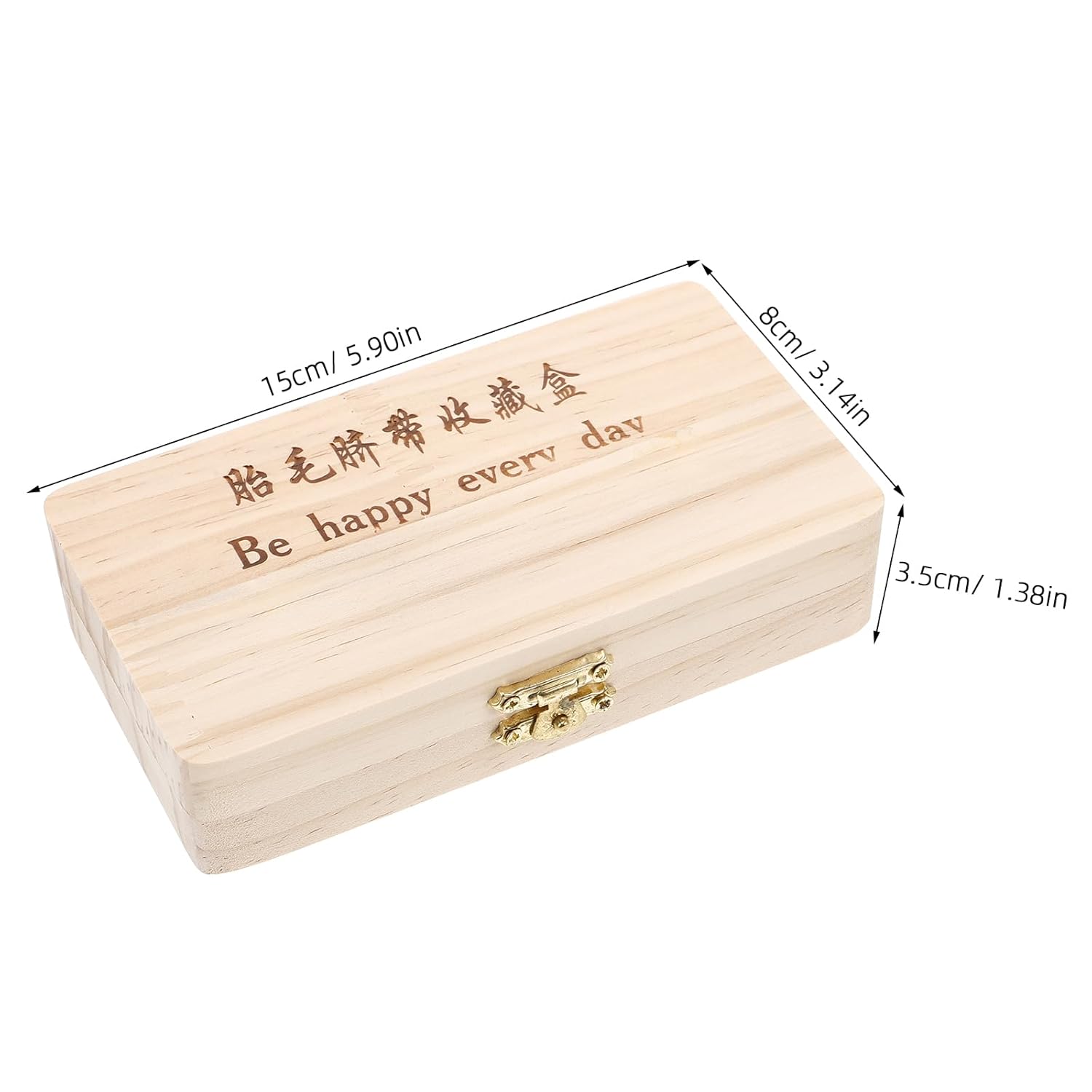 Abaodam Umbilical Cord Keepsake Box with 4 Bottles
