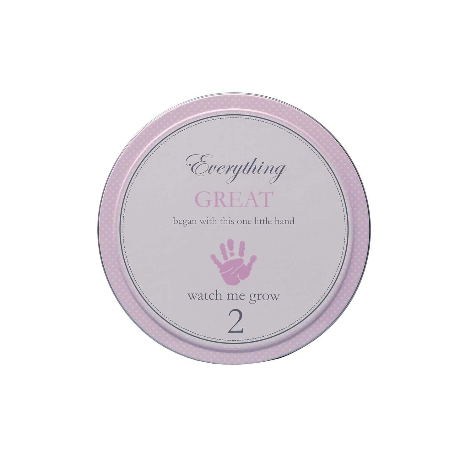 Child to Cherish Handprints Tower of Time Kit Pink