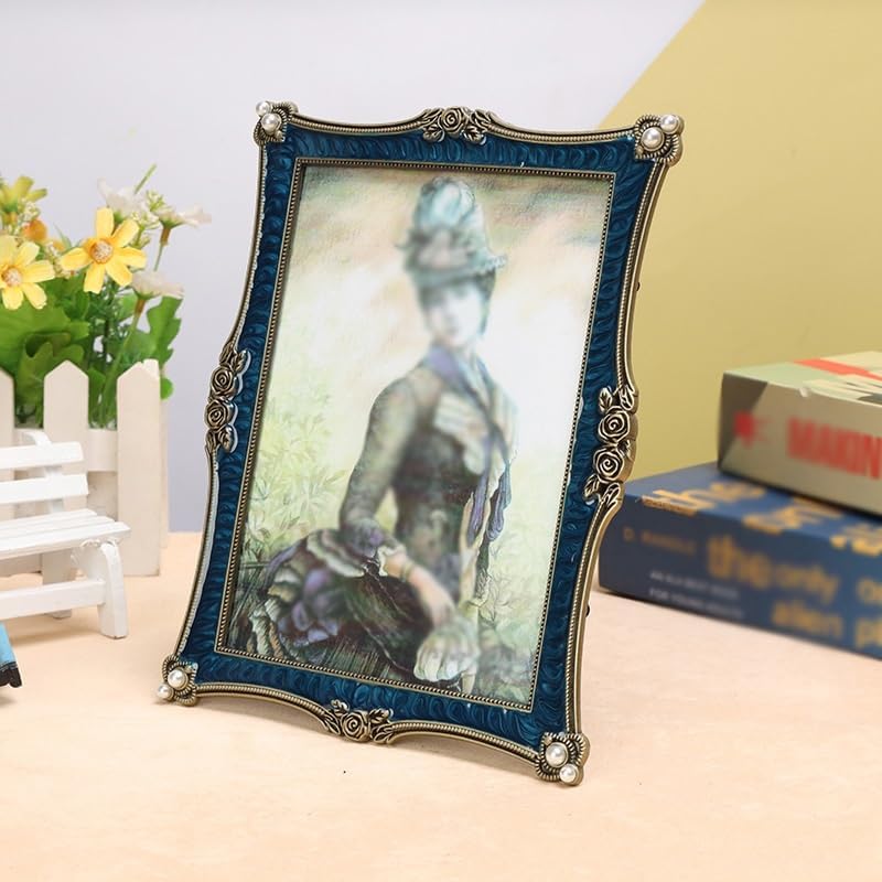 STBTOO Vintage Metal Photo Frame 13x18cm