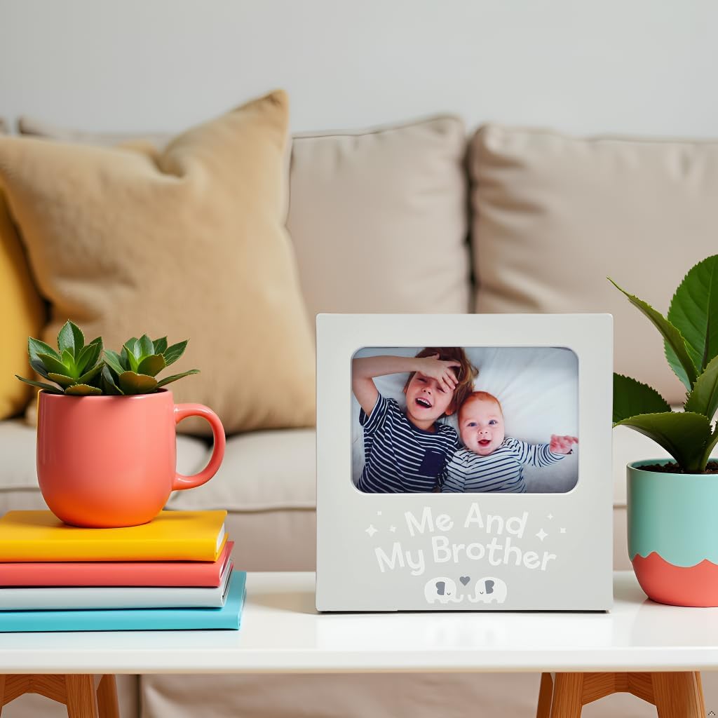 Kate Milo Me and My Brother Elephant Frame Gray