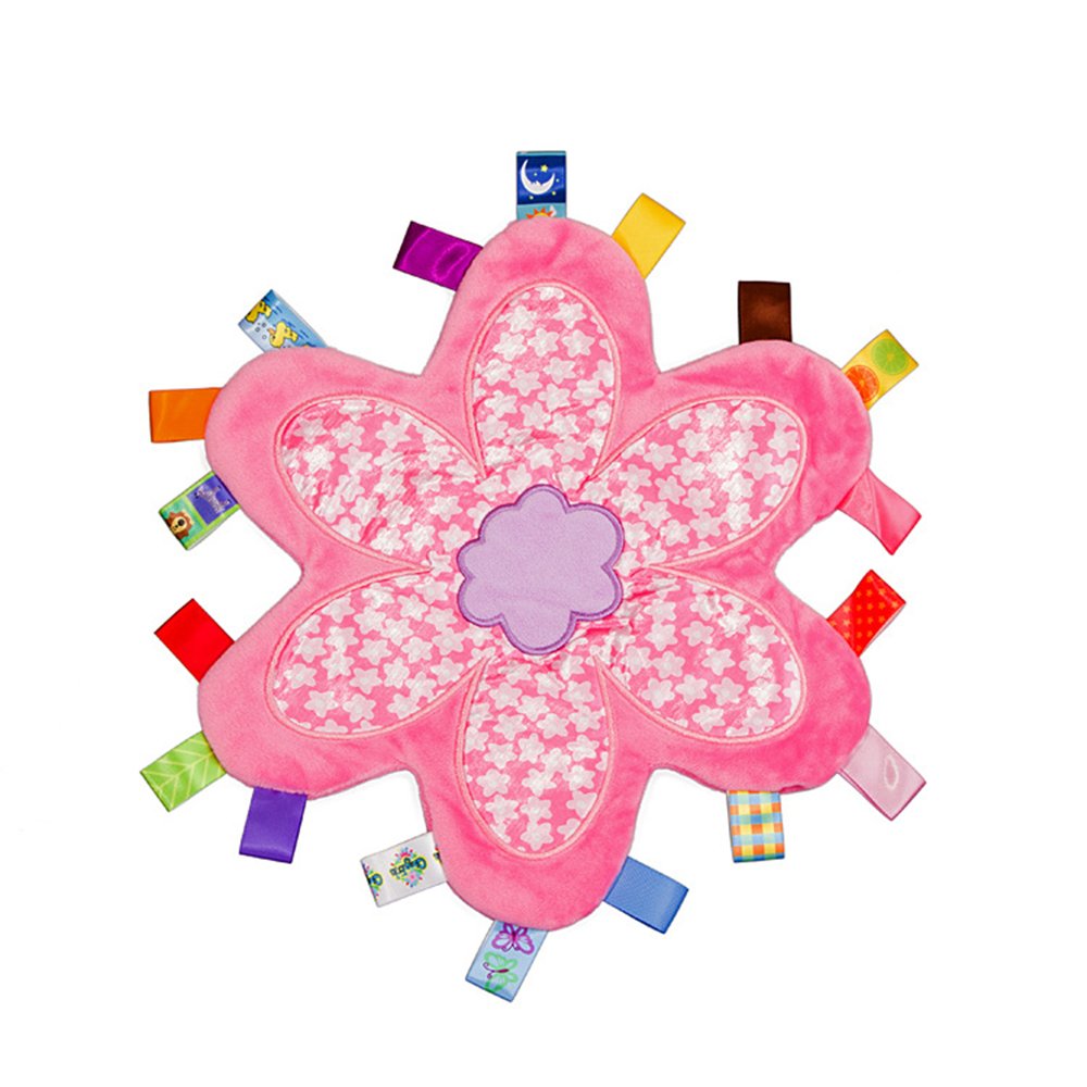 Inchant Baby Girls Flower Shape Security Blanket - Pink 1