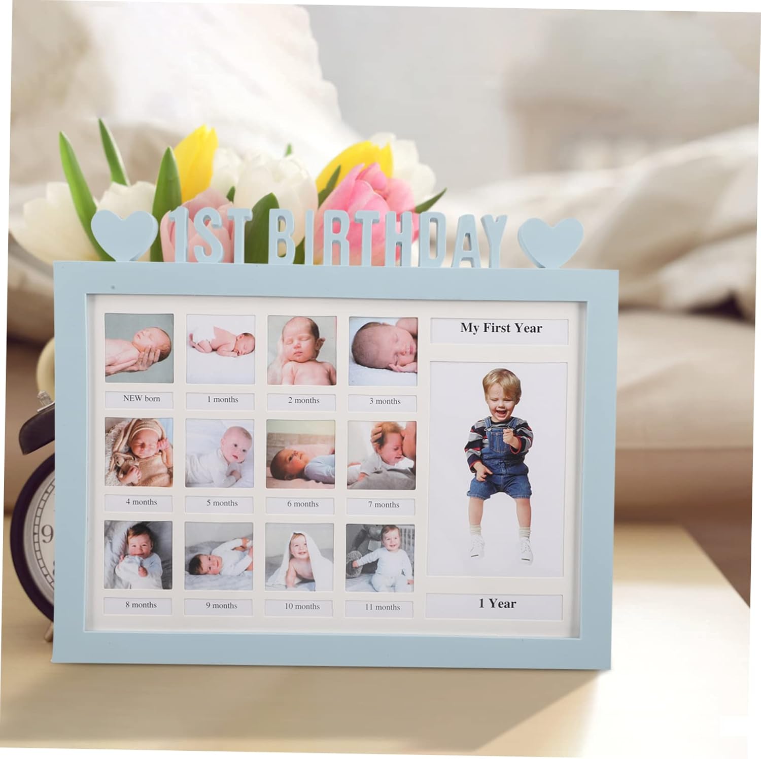 Kisangel 12 Month Baby Growth Frame