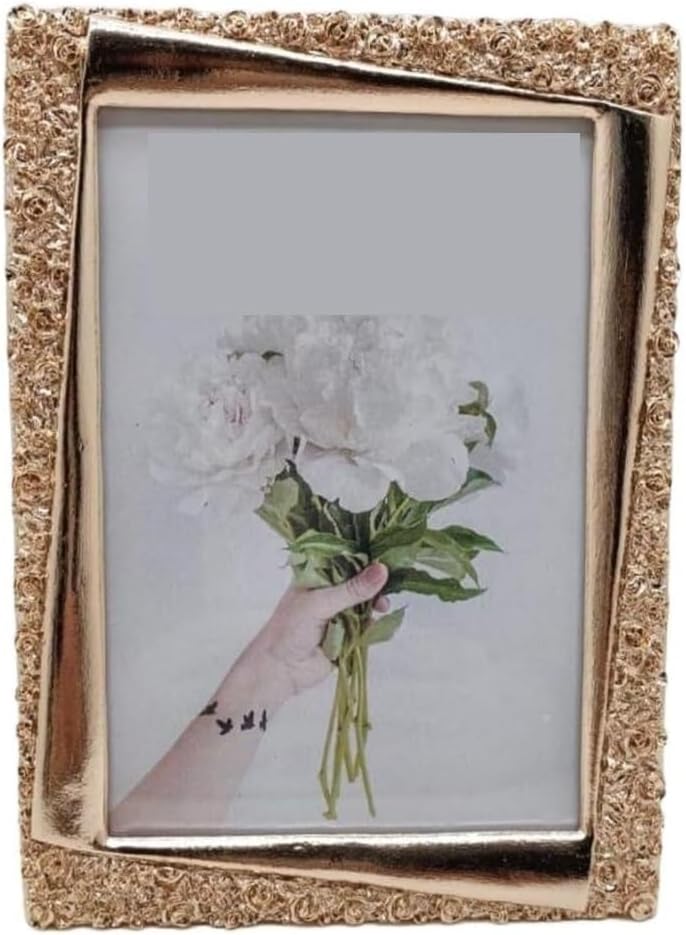 STBTOO Metal Frame Wedding Dress Commemorative Photo Frame 5x7 1