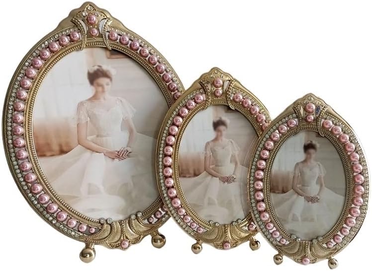 STBTOO Inlaid Pearl Metal Picture Frame 1
