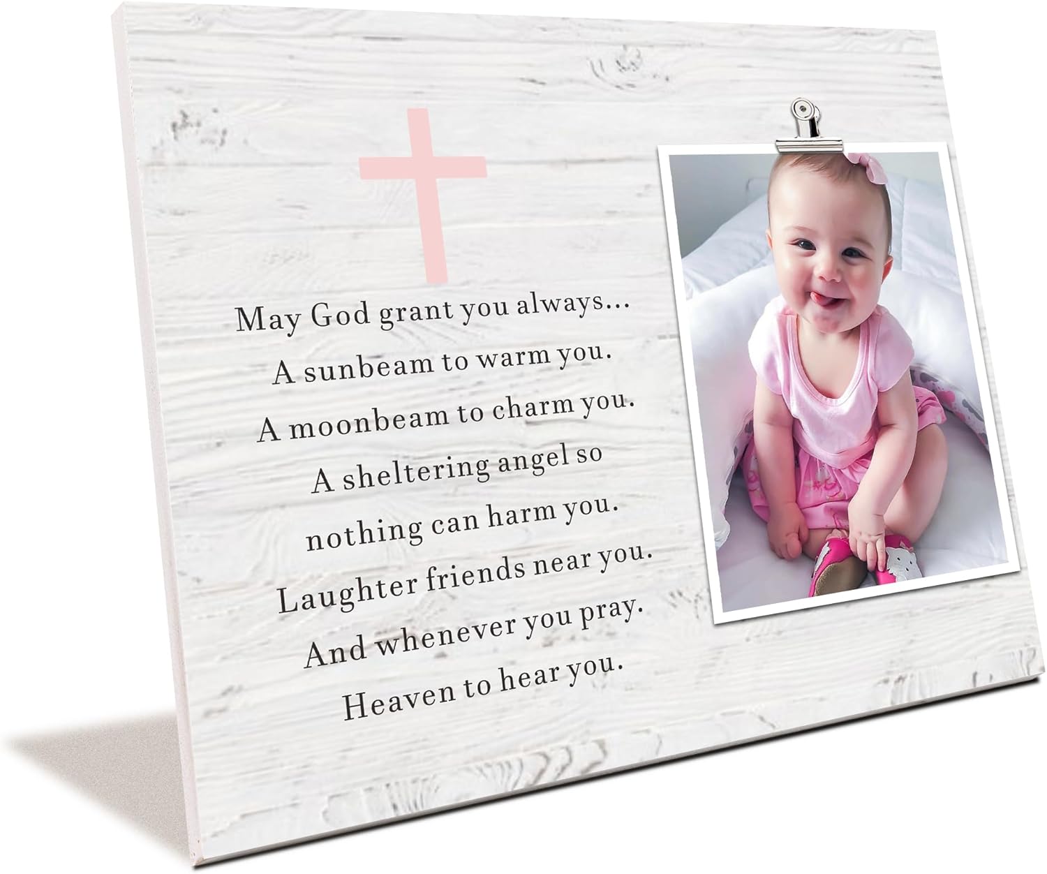 Baptism Gift Frame for Goddaughter and Godchild