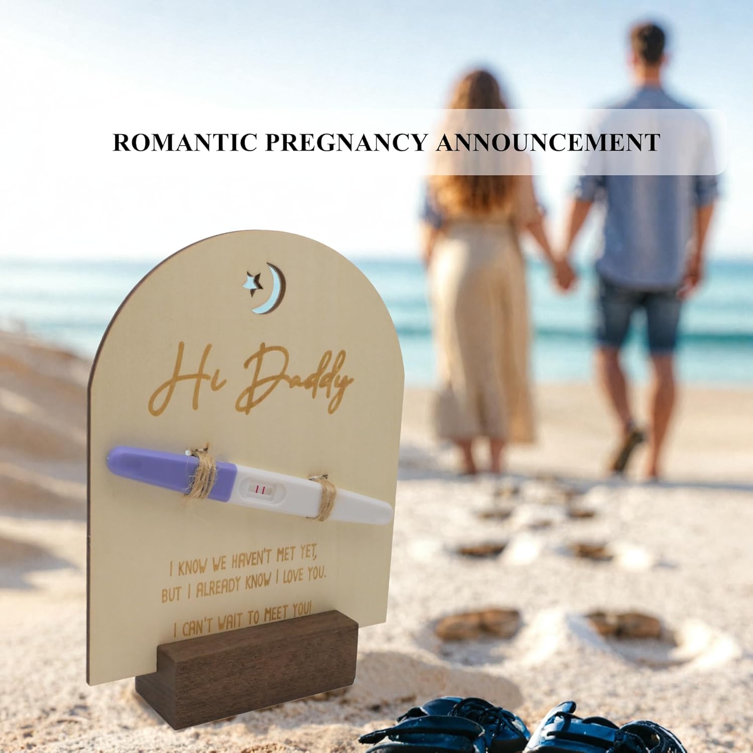XYINFINIS Pregnancy Baby Reveal Keepsake Frame