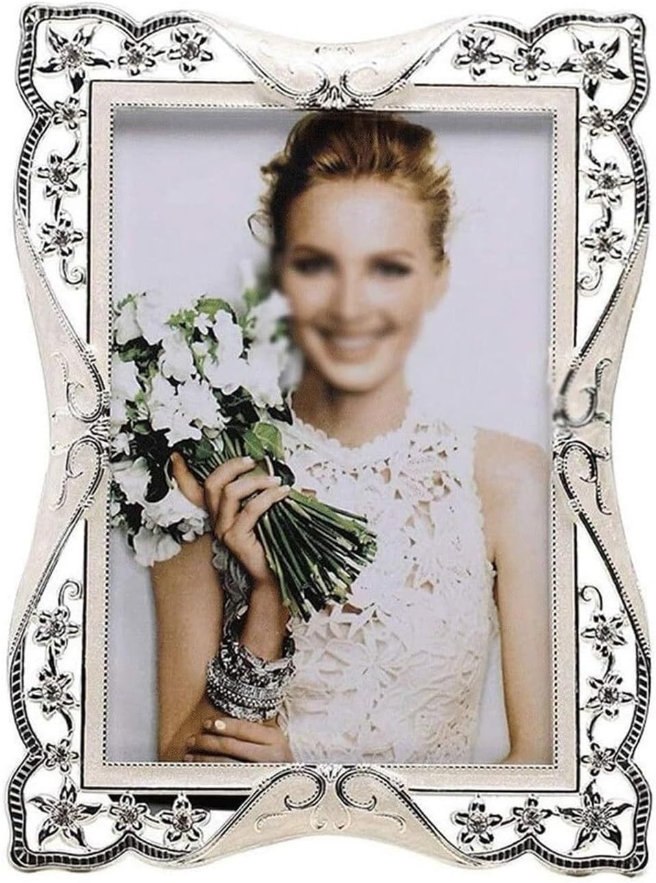 Stbtoo 7 Inch Retro European Luxury Photo Frame