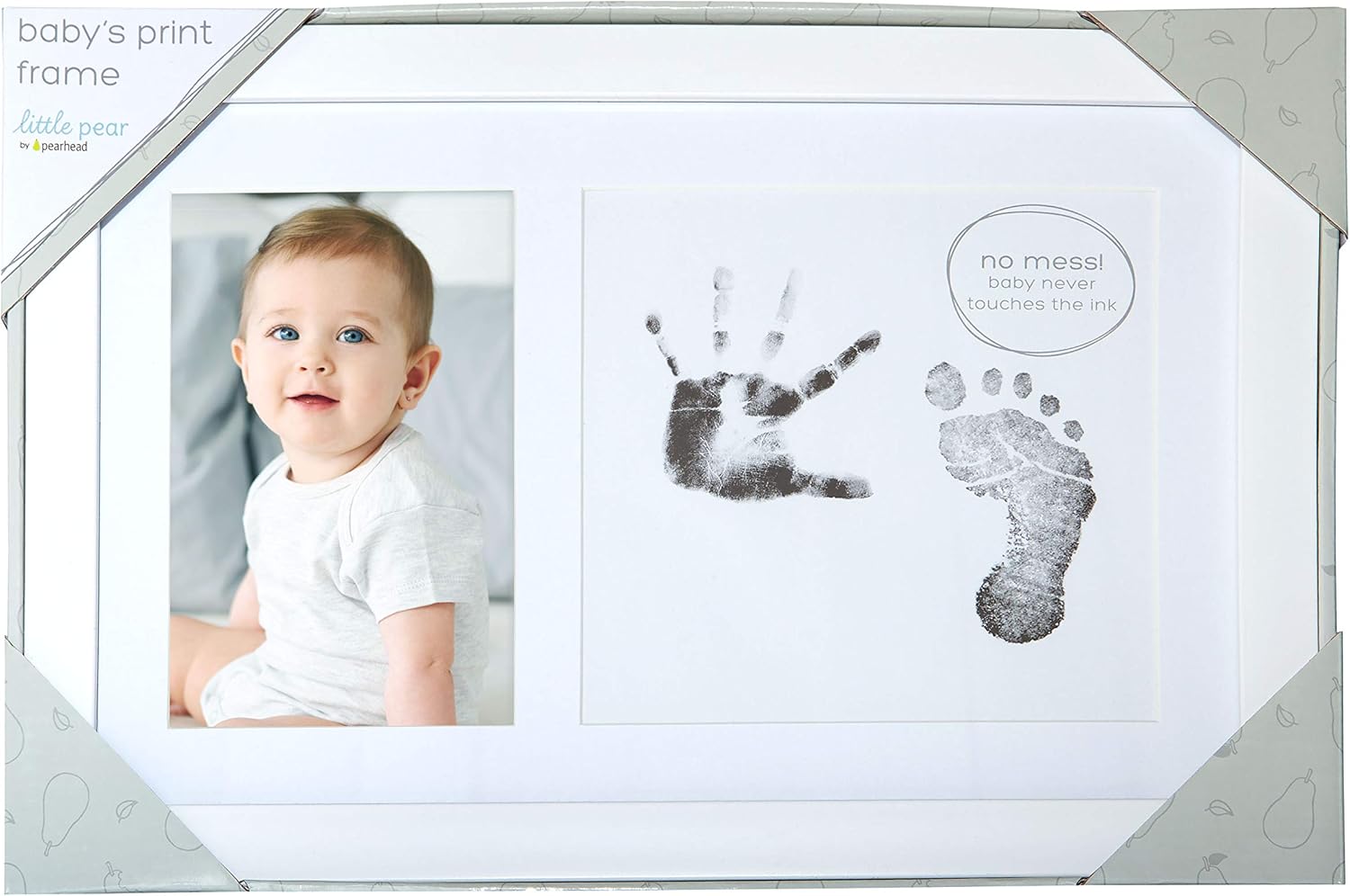 Little Pear Handprint Footprint Frame