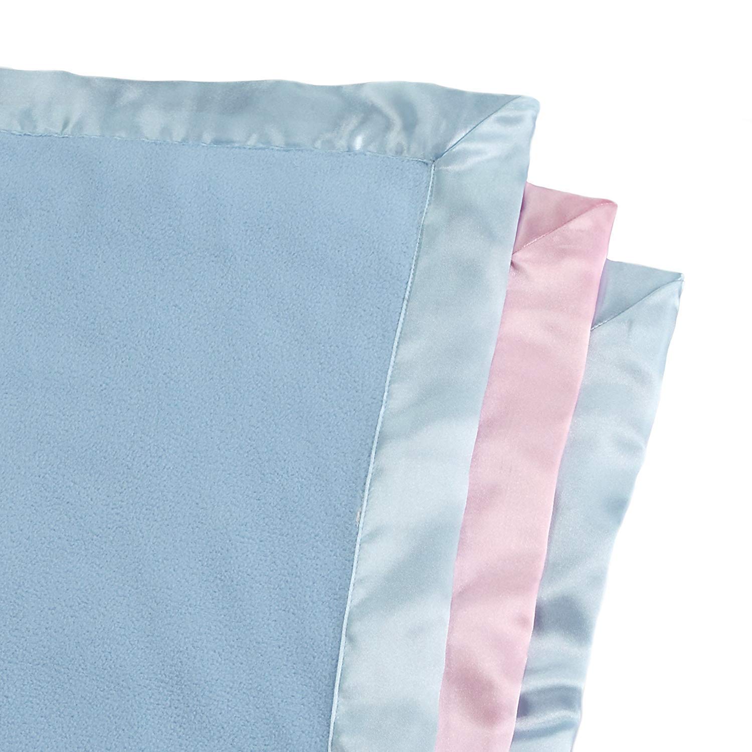 Custom Catch Personalized Baby Blanket with Name - Pink or Blue
