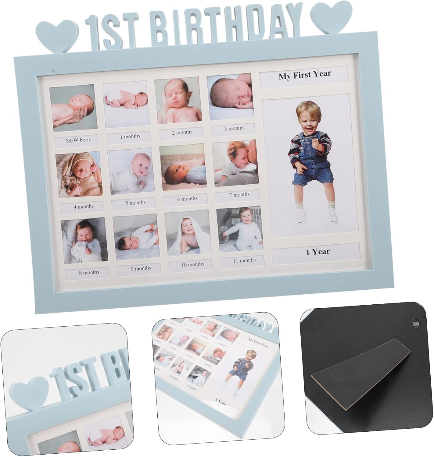 Kisangel 12 Month Baby Growth Frame
