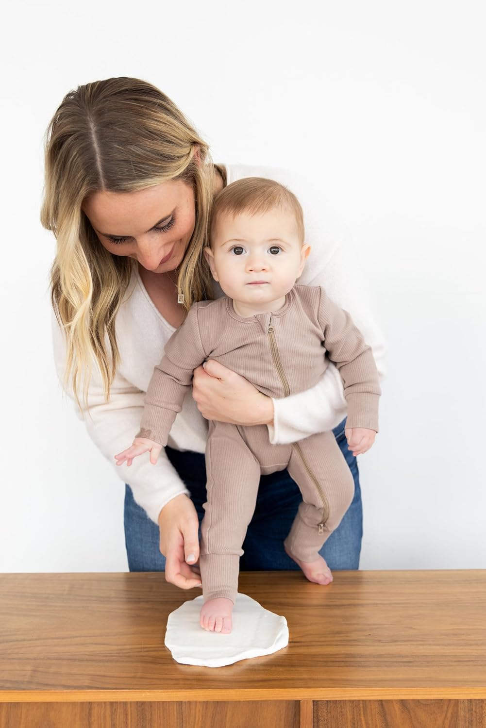 Kate Milo Heart Handprint Footprint Keepsake Kit