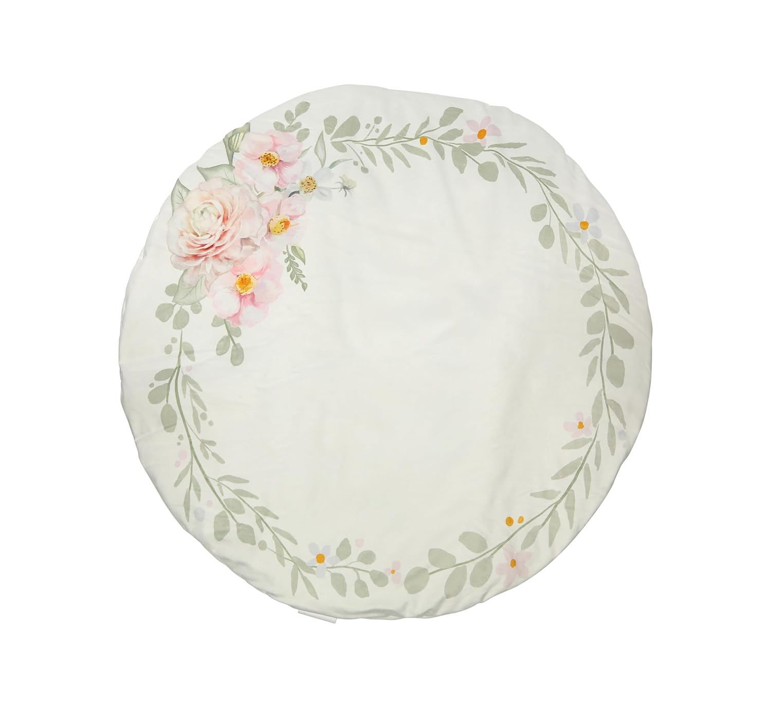 Kate Milo Floral Wreath Reversible Baby Mat 1