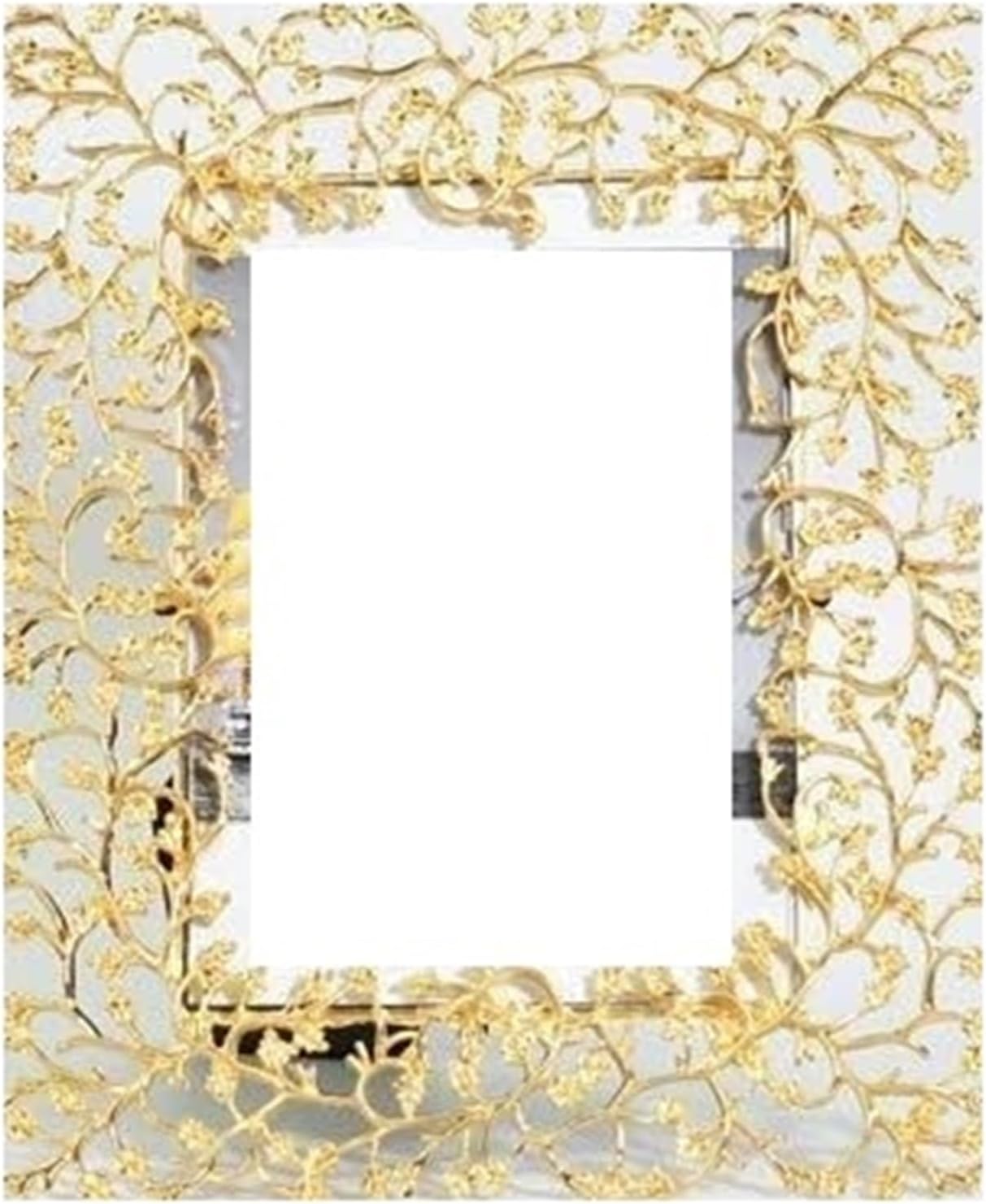 STBTOO 6 Inch Gold Alloy Photo Frame