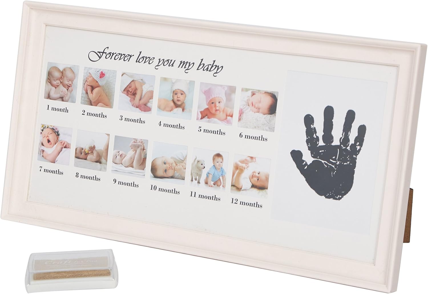 Baby Handprint Photo Frame Keepsake