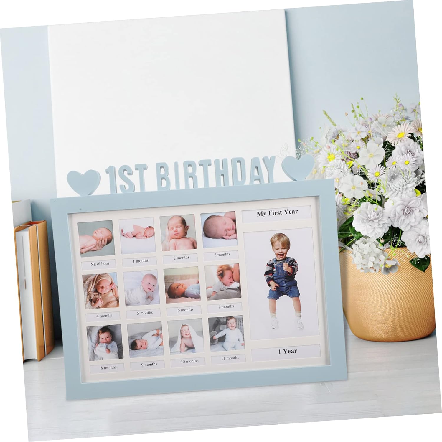 Kisangel 12 Month Baby Growth Frame
