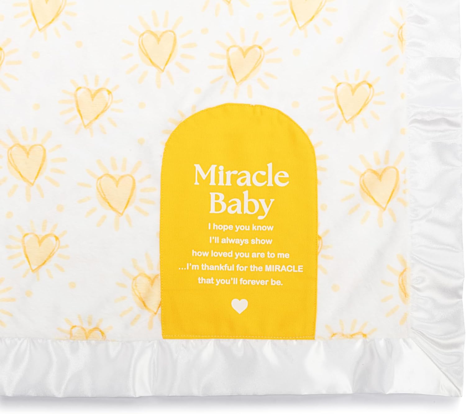 DEMDACO Tender Blessings Swaddling Blanket 40x30 Inch