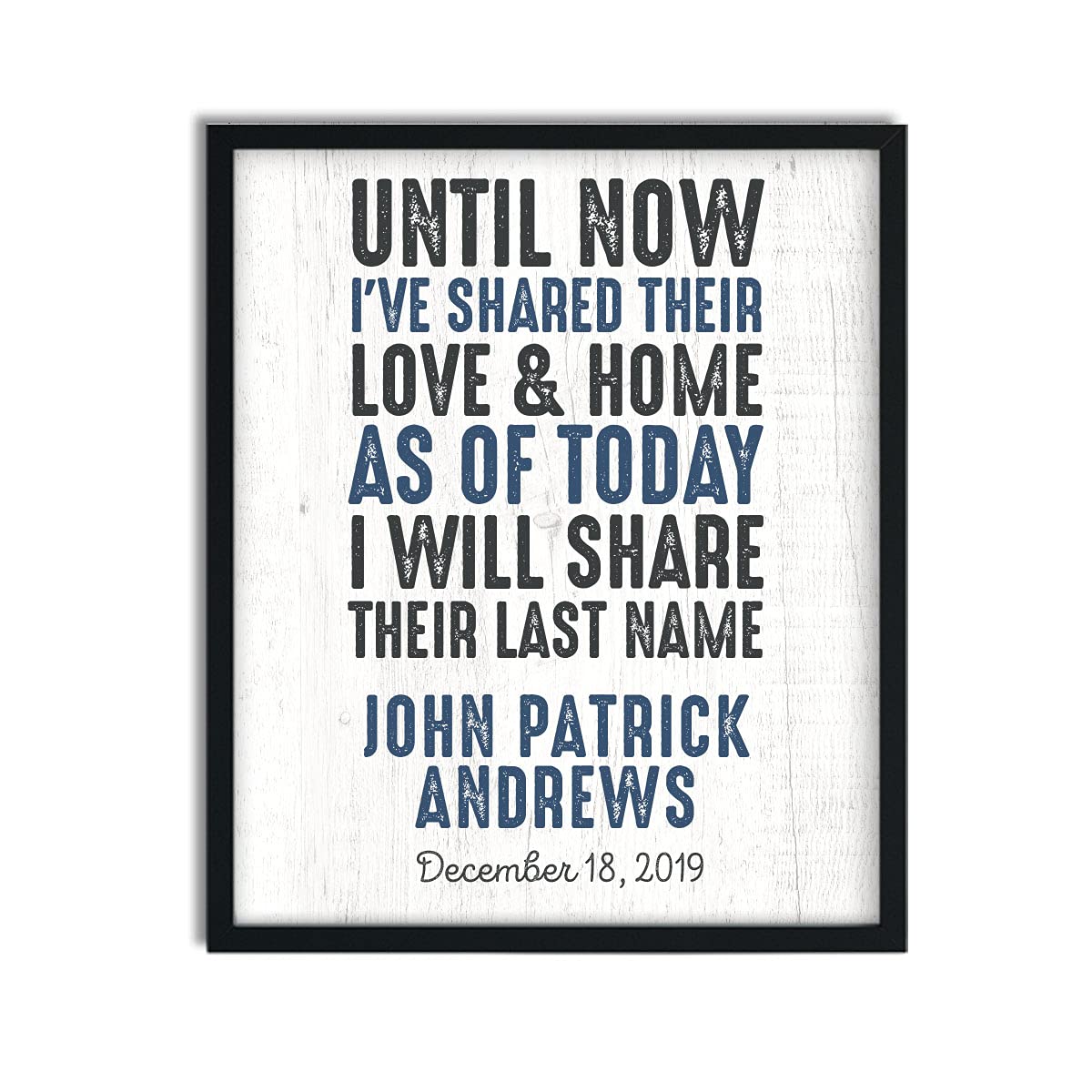 Canary Road Adoption Plaque Gotcha Day Keepsake