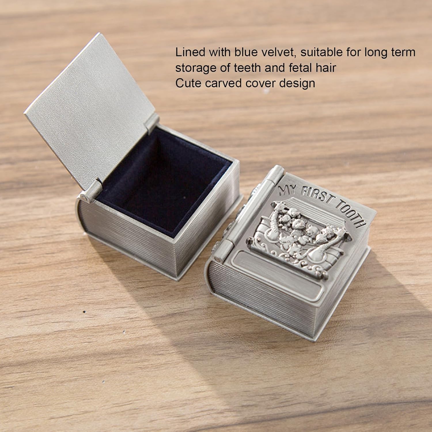 Yosoo Blue Velvet Lining Keepsake Box Set