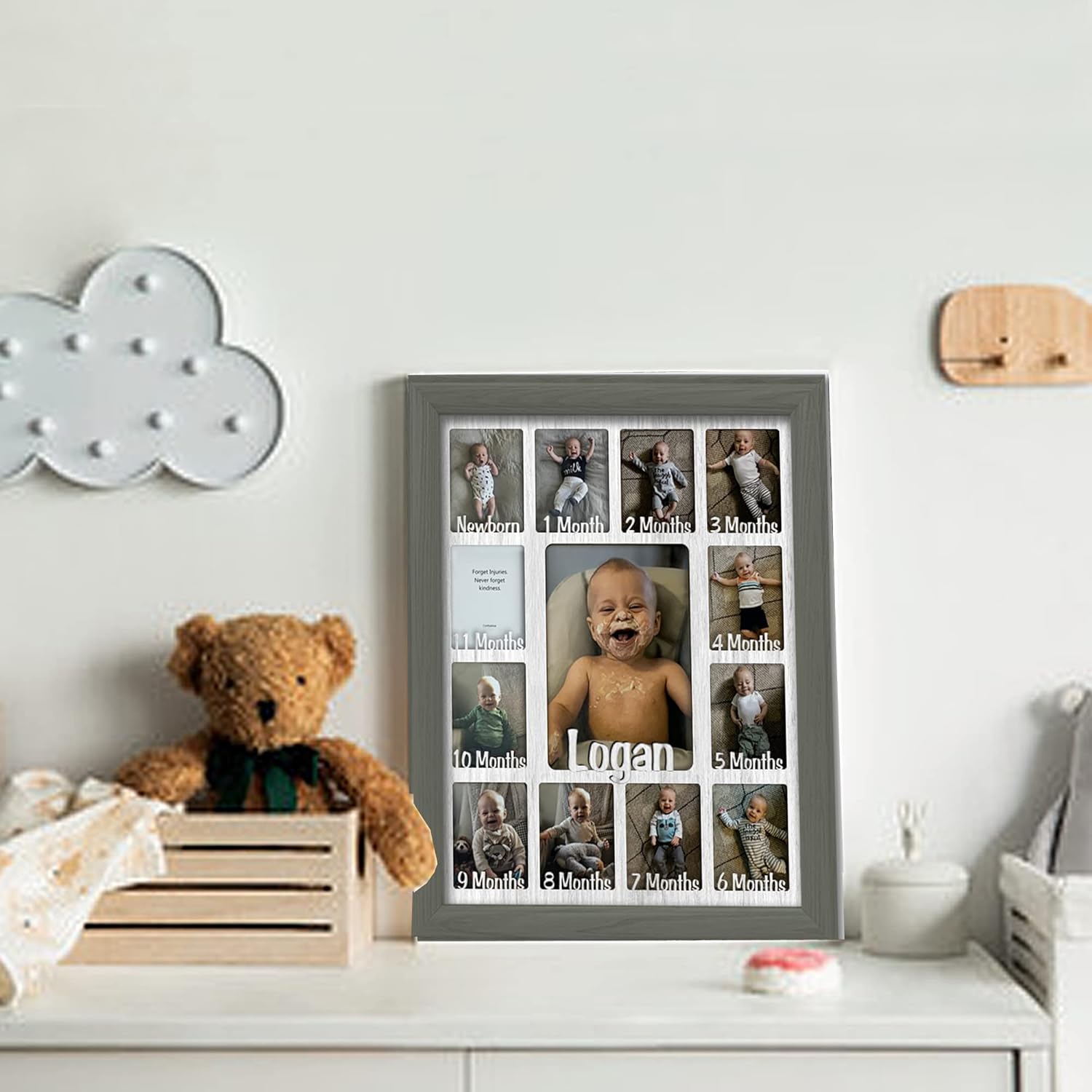Northland First Year Photo Frame with Name Personalization