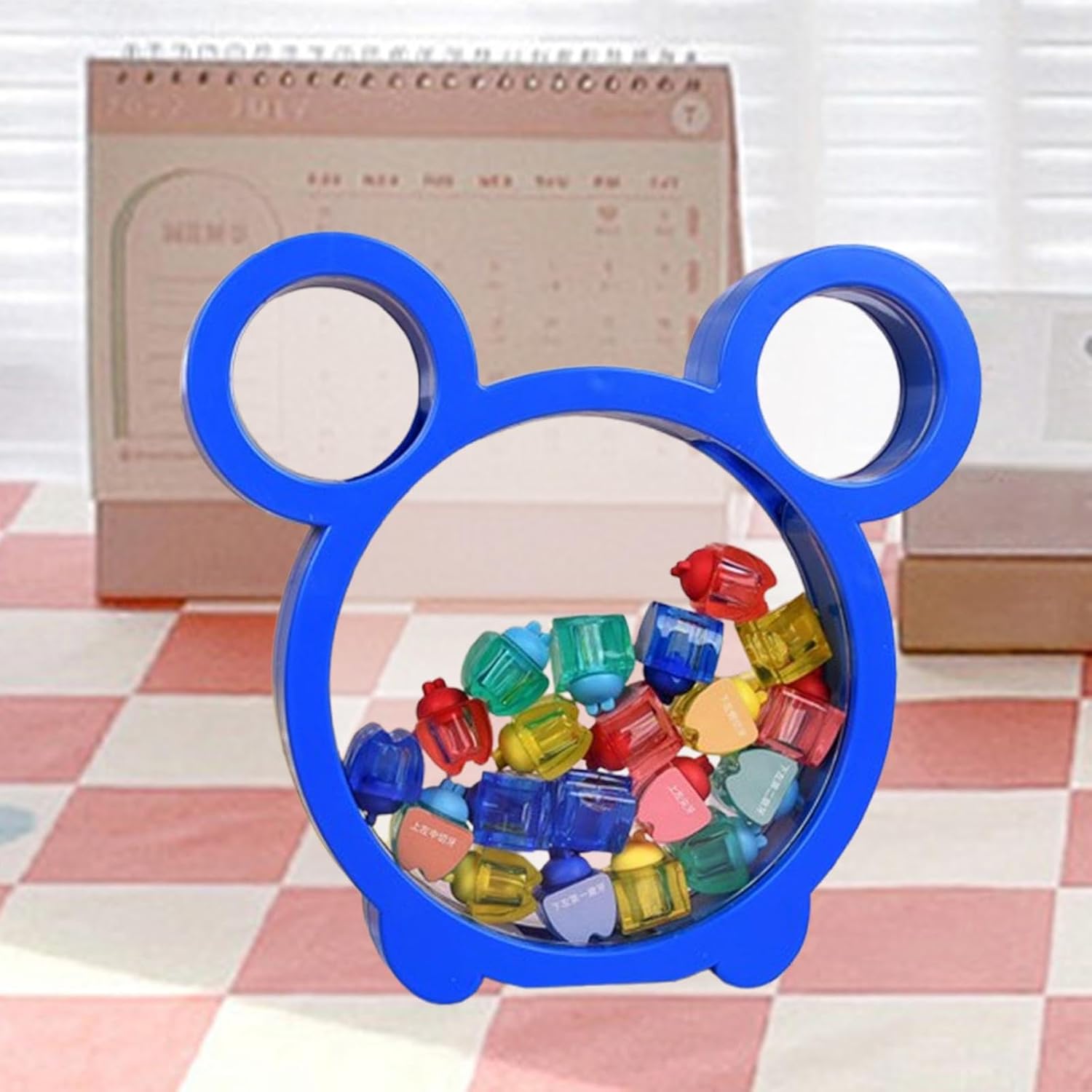 Garende Baby Tooth Holder Storage Box for Kids Blue