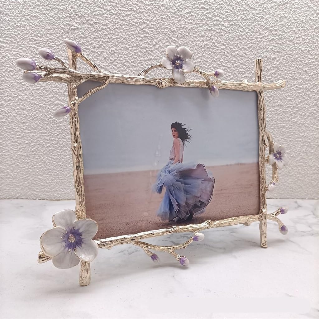 STBTOO 6 Inch Metal Frame Home Decor Photo Decoration