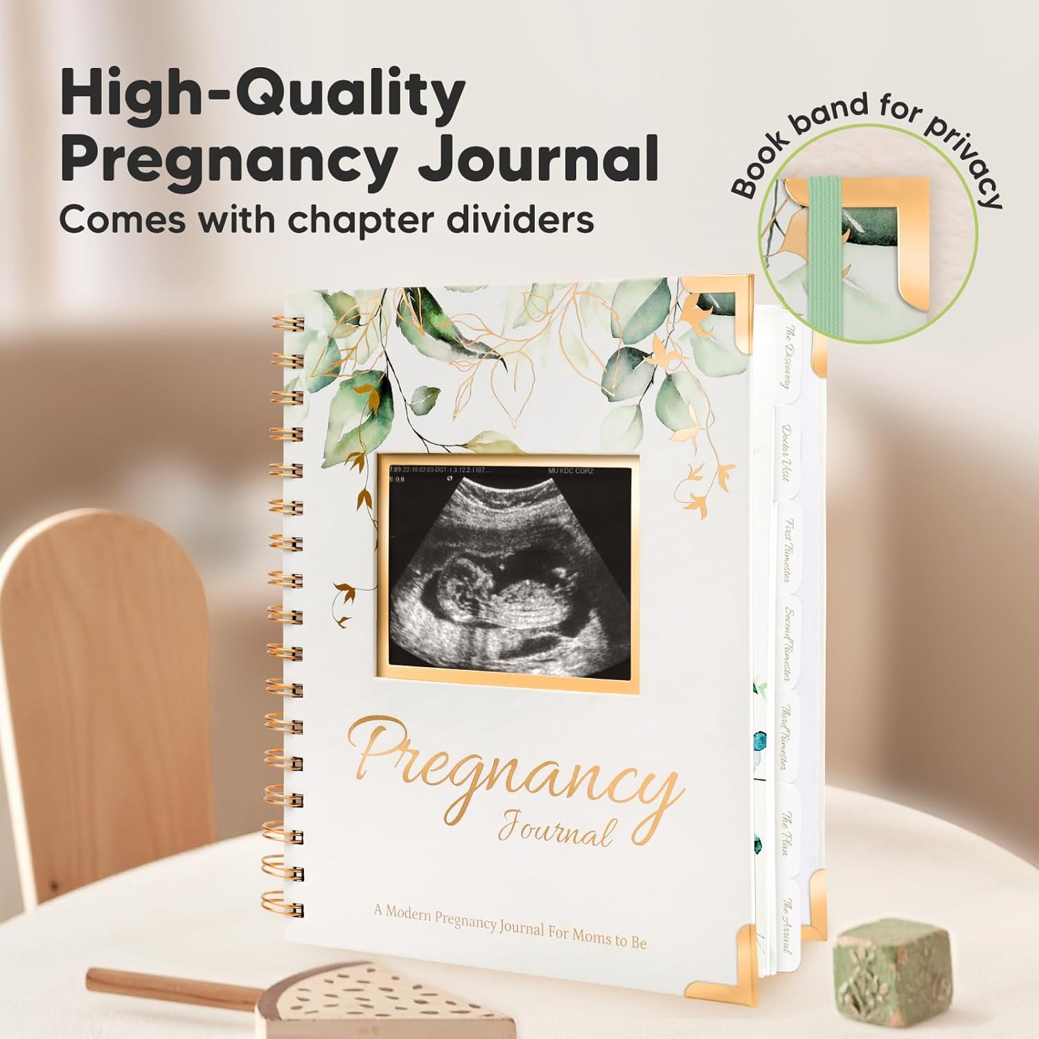 KeaBabies 12 Month Baby Memory Frame Journal