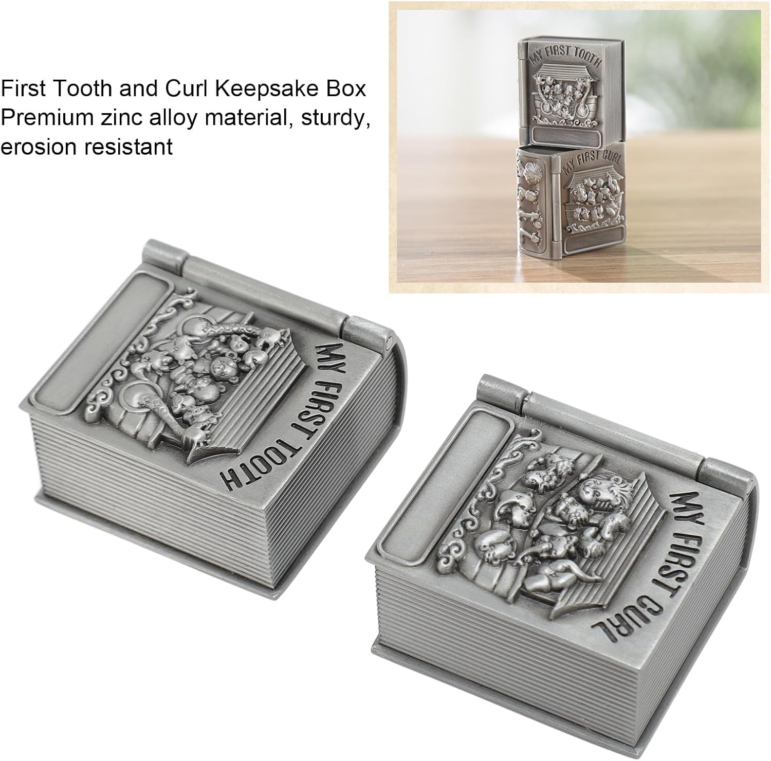 Yosoo Blue Velvet Lining Keepsake Box Set