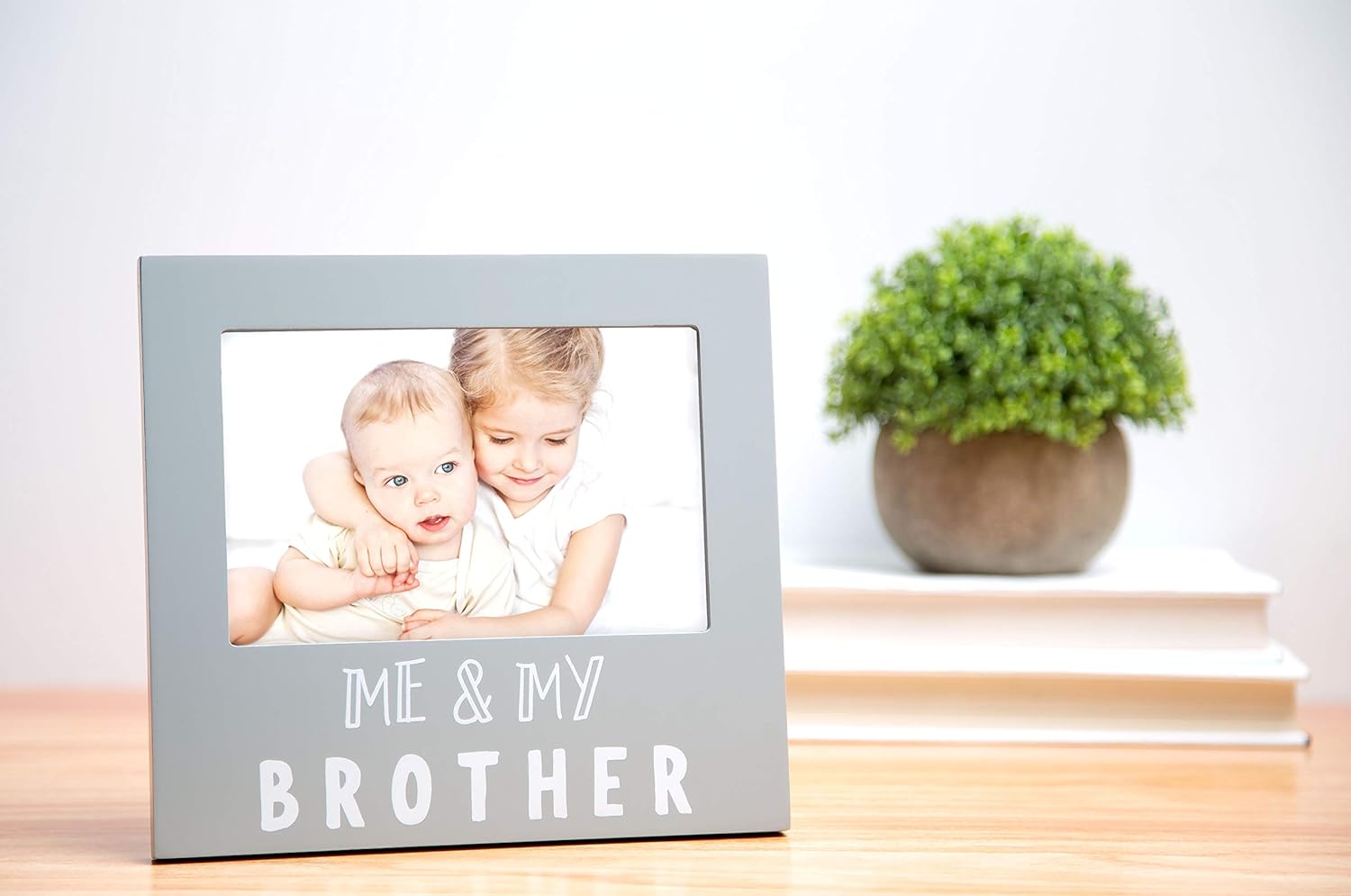 Pearhead Sibling Photo Frame with Me My Brother