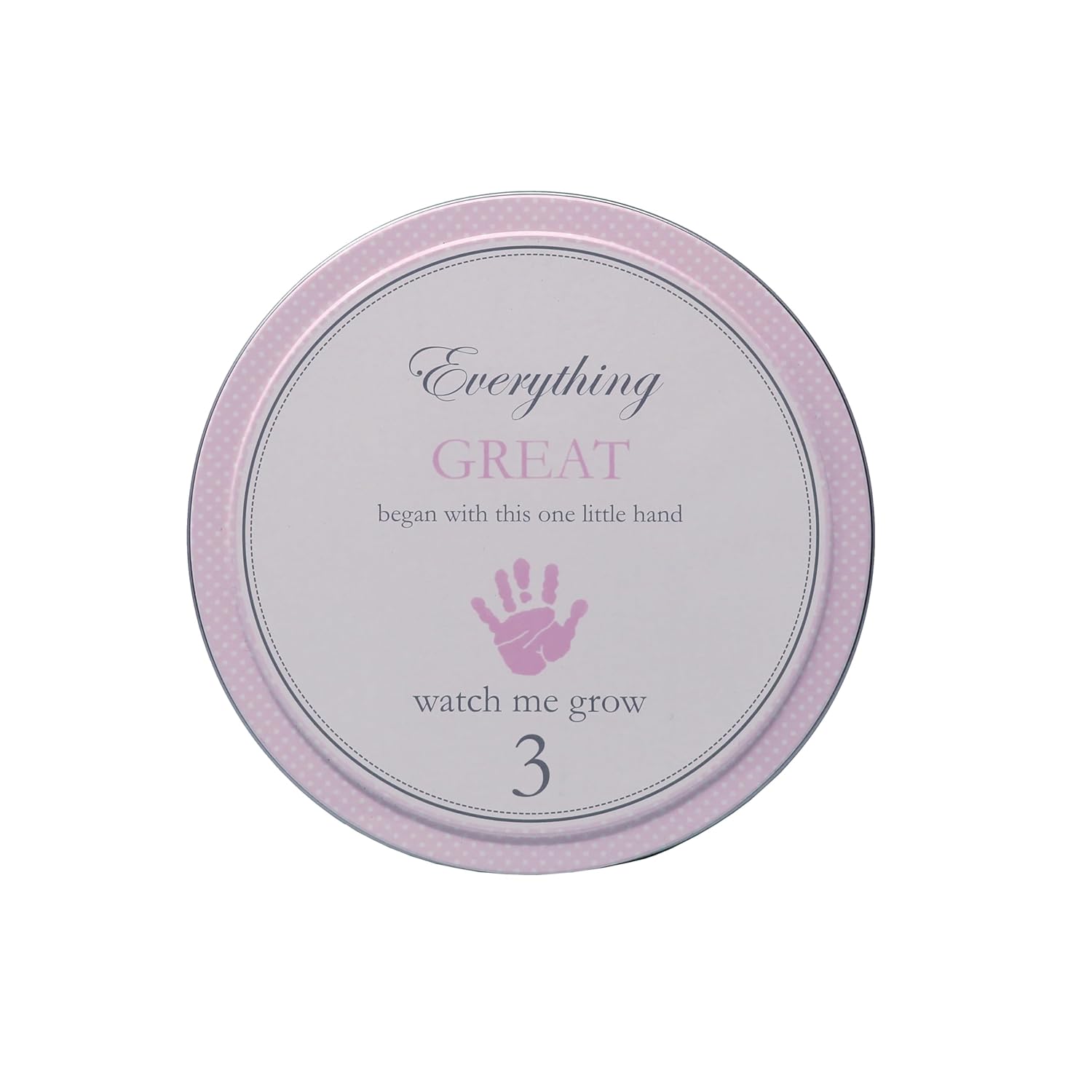 Child to Cherish Handprints Tower of Time Kit Pink