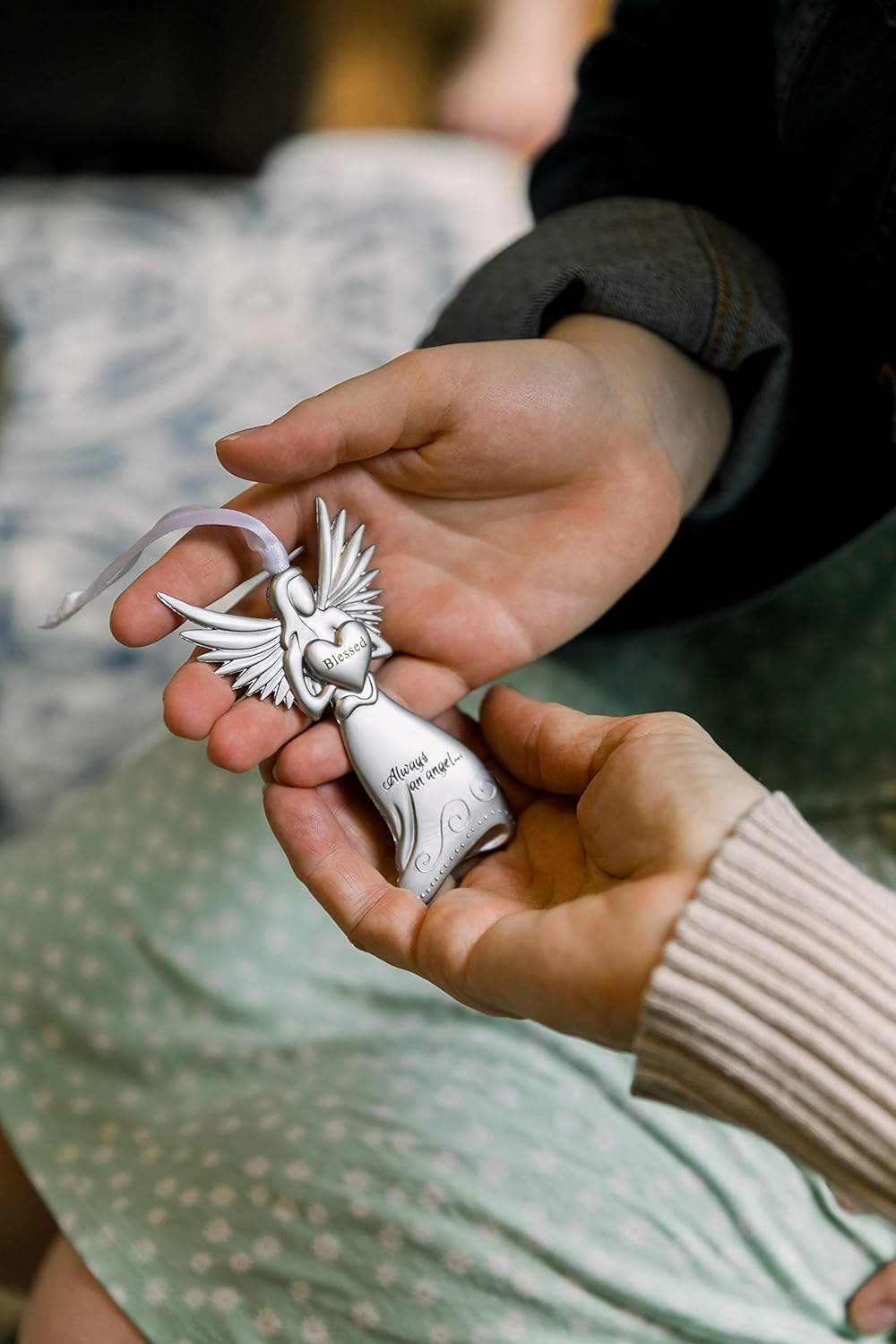Always an Angel Keepsake Ornament Gift for Baby Christening
