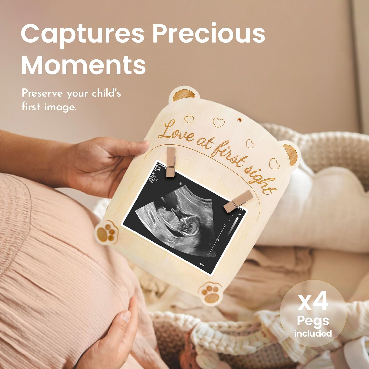 CHIPCHIP Baby Announcement Sign Memory Kit