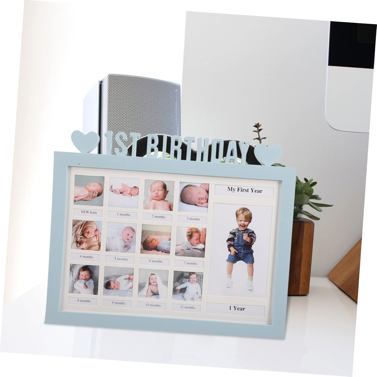 Kisangel 12 Month Baby Growth Frame