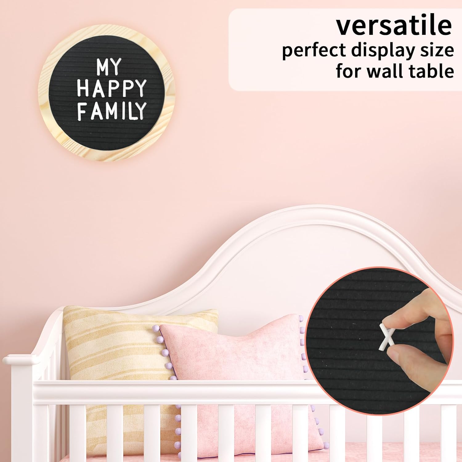 CIXICM Pregnancy Announcement Set with Felt Board Bodysuit Socks Wooden Sign